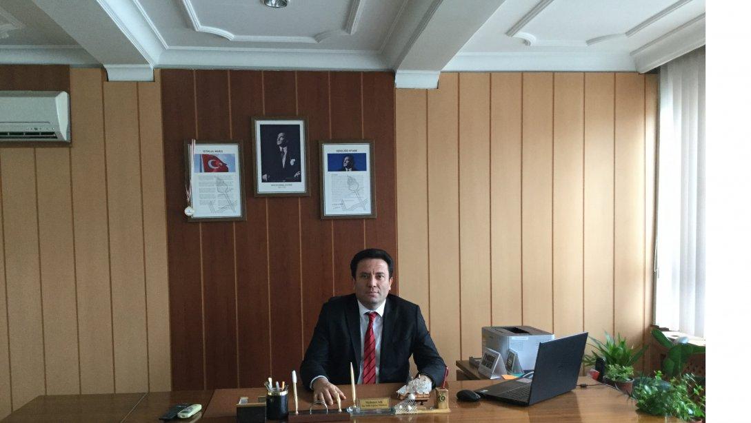 İlçe Milli Eğitim Müdürümüz Mehmet AK'ın 29 Ekim Cumhuriyet Bayramı Mesajı