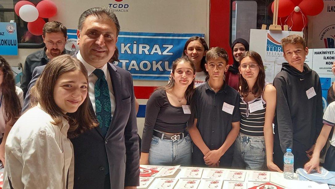 İzmir İl Milli Eğitim Müdürlüğümüzün ''Geleceğin Yazarları'' Projesine Kiraz'dan Katılım Sağlandı